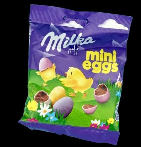Великодні шоколадні міні-яйця Milka Mini Eggs, 31.6г 6614 фото