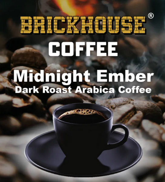 Мелена кава Brickhouse Coffee Midnight Ember Dark Roast 340г 8356 фото