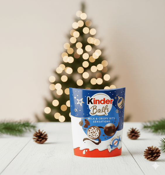 Шоколадні цукерки Kinder Choco Balls Milk & Crispy Bits Sensation 164г 9805 фото