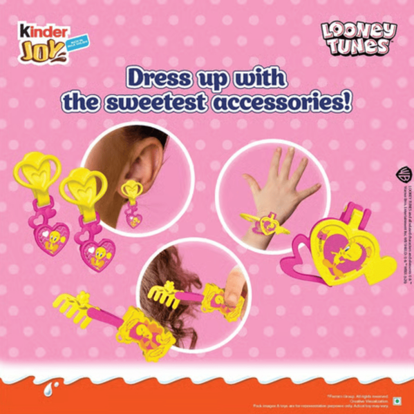 Шоколадное яйцо Kinder Joy Looney Tunes Tweety 20г 11100 фото