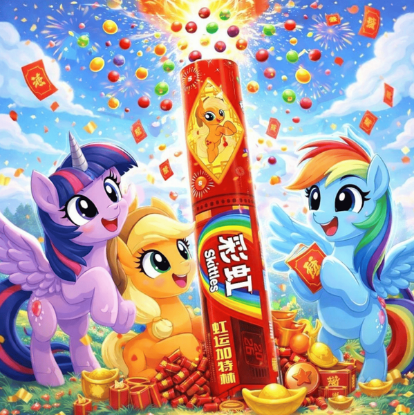 Цукерки Skittles My Little Pony Rainbow Candy 280г 10851 фото