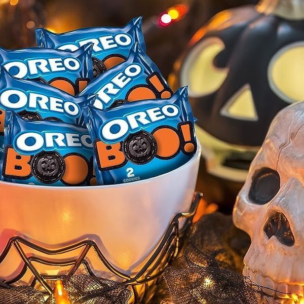 Печенье Oreo Orange Creme Chocolate Sandwich Cookies 30 Snack Packs 870 g 5612 фото