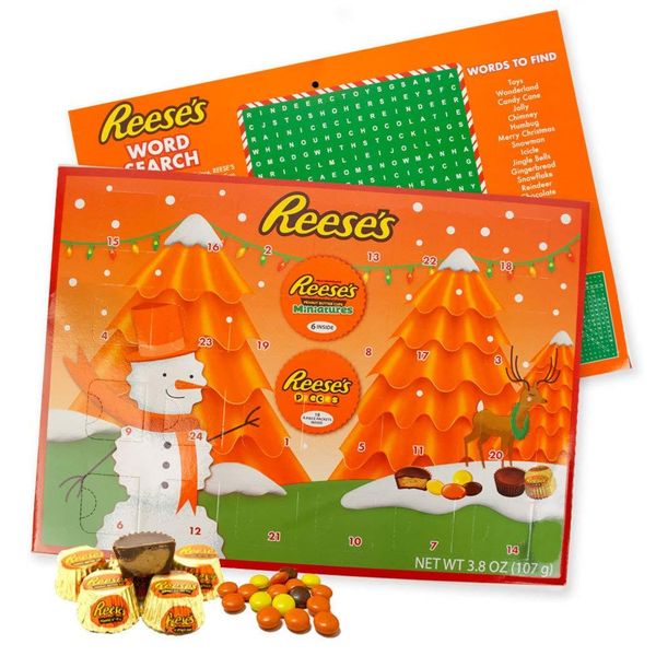 Адвент Календар Reese's Holiday Christmas Advent Calendar 107g 2308 фото