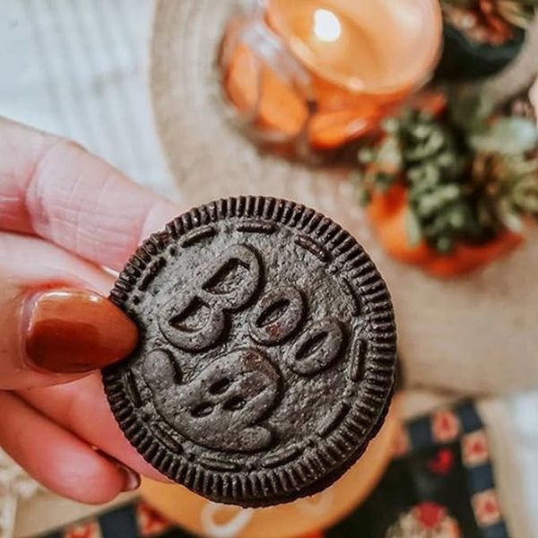 Печенье Oreo Orange Creme Chocolate Sandwich Cookies 30 Snack Packs 870 g 5612 фото