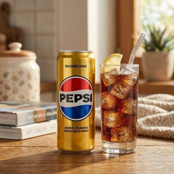 Газированный напиток Pepsi Gold Zero Cukru Zero Kofeiny 330мл 11813 фото