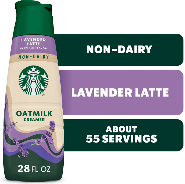 Рослинні вершки для кави Starbucks Lavender Latte Inspired Creamer&nbsp;828 мл 9519 фото