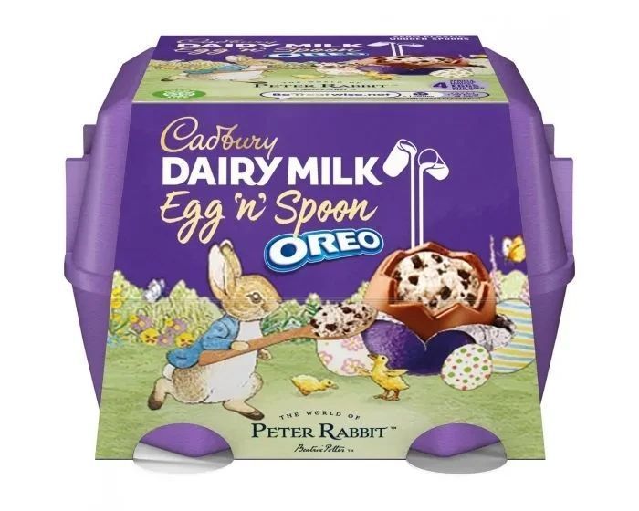 Набор шоколада Dairy Milk Egg'n Spoon Oreo 136g 1713 фото