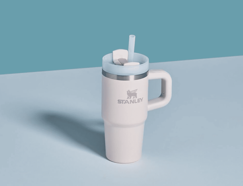 Термокружка Stanley Quencher H2.0 Rose Quartz з ручкою та трубочкою 591мл 9905 фото