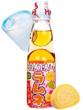 Японская газировка с шариком Hata Ramune Mochi Моти 200мл 6342 фото
