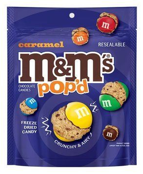Цукерки M&M's Pop'd Caramel Chocolate Crunchy Candy 155г 10105 фото