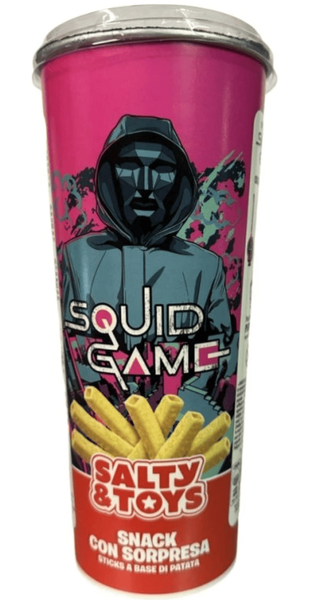 Картопляні снеки з іграшкою Salty & Toys Netflix Squid Game 40г 8919 фото