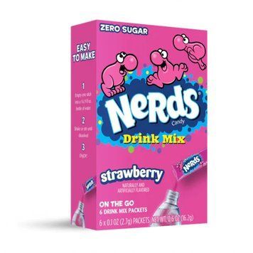 Порошковый напиток Nerds PwdMix Strawberry&nbsp;6 стиков&nbsp;16.2г 6687 фото