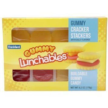 Желейки сендвич Lunchables Gummy Cracker Stackers Set 176g 4111 фото