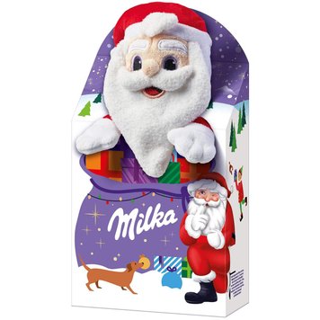 Новогодний подарок с игрушкой Milka Magic Mix Санта-Клаус 96g 4214 фото