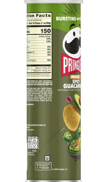 Чипсы Pringles Spicy Guacamole 158г 11001 фото
