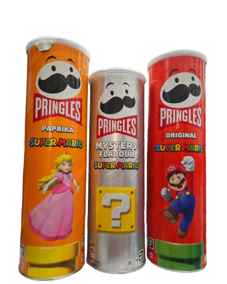 Чіпси Pringles Super Mario Paprika 165г 8111 фото