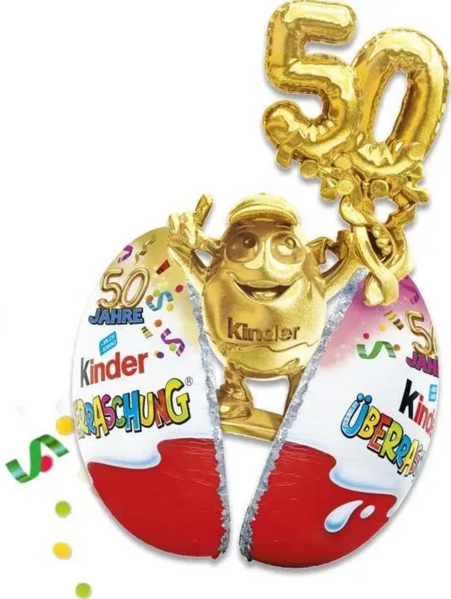 Набір Kinder Surprise Gold Kinderini Limited Edition для дівчаток 3 шт х 20 г 7585 фото