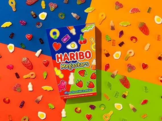 Желейные конфеты Haribo Megastars Dorothy Box 800g 4795 фото