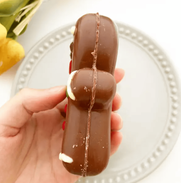 Шоколадна бомбочка з міні-маршмеллоу Gingerbread Man Hot Cocoa Melt 50г 9710 фото