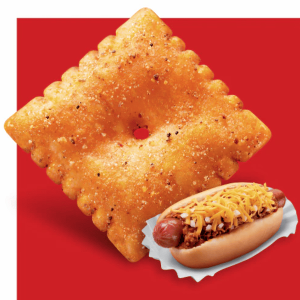 Снеки Cheez-It Chili Cheese Dog Baked Snack Crackers 351г 11621 фото