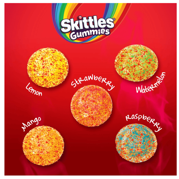 Гострі жувальні цукерки Skittles Gummies Fuego 119г 10398 фото