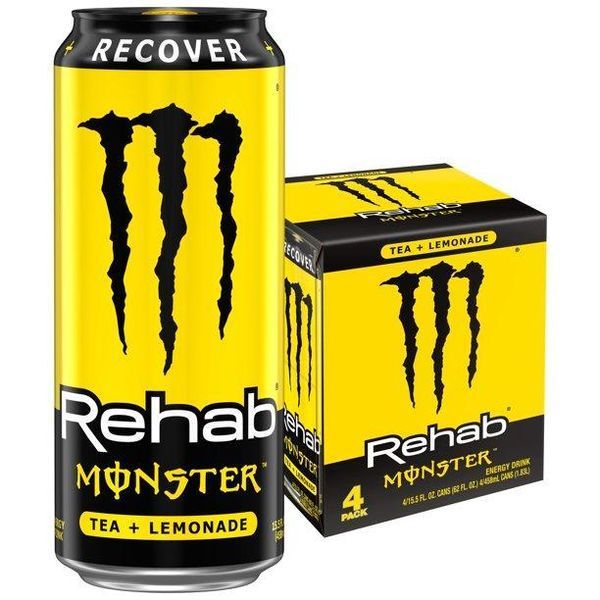 Энергетик Monster Rehab Tea + Lemonade 458ml 2562 фото