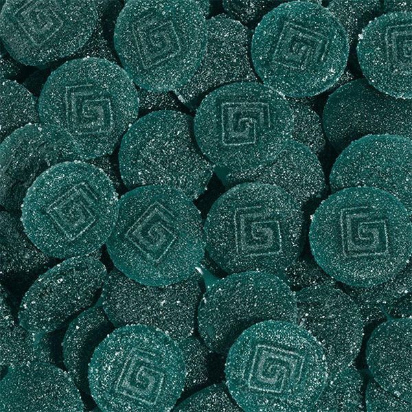 Желейные конфеты Feastables Karl Gummy Candy Sour Blue Raspberry 100г 7486 фото