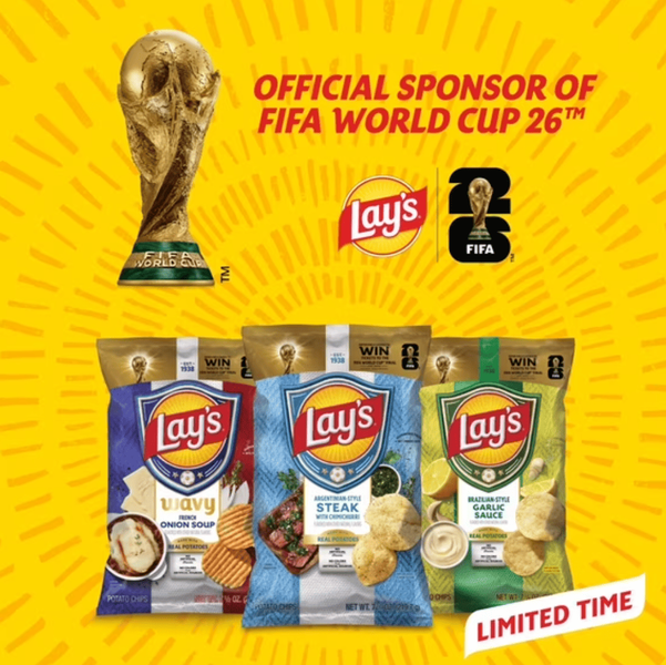 Чипсы Lay's FIFA Wavy French Onion Soup 70.8г 11665 фото