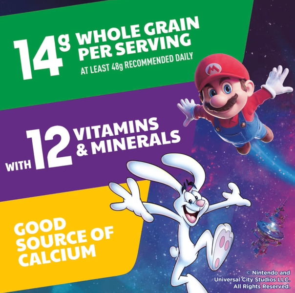 Сухий сніданок General Mills Trix The Super Mario Galaxy Blue Raspberry 470г 10852 фото