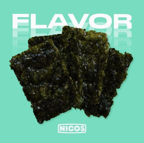 Чіпси з морських водоростей Nicos Seaweed Snack Traditional Flavor 4г 9019 фото