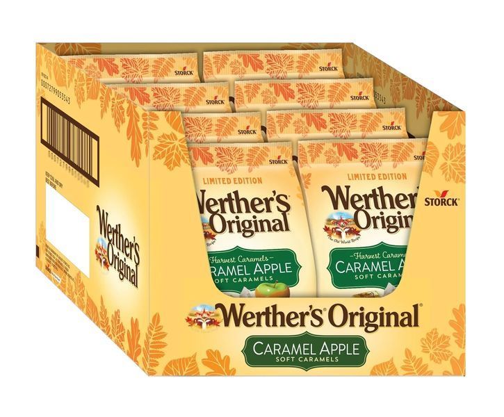 Цукерки Werther's Original Soft Harvest Apple Caramel Candy 243 г 7302 фото