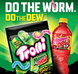 Желейные конфеты Trolli Mountain Dew Sour Brite Crawlers 120г 9856 фото 3
