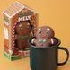 Шоколадна бомбочка з міні-маршмеллоу Gingerbread Man Hot Cocoa Melt 50г 9710 фото 2