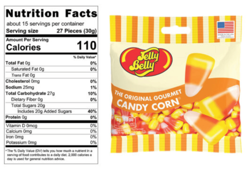 Жевательные конфеты Jelly Belly Candy Corn Bag 85г 0209 фото