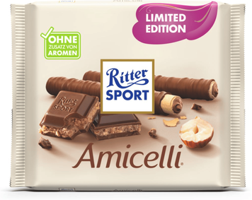 Шоколад Ritter Sport Amicelli Milk Chocolate 100г 10356 фото