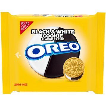 Печиво OREO Black and White Cookie Creme Sandwich Cookies, 302г 6336 фото