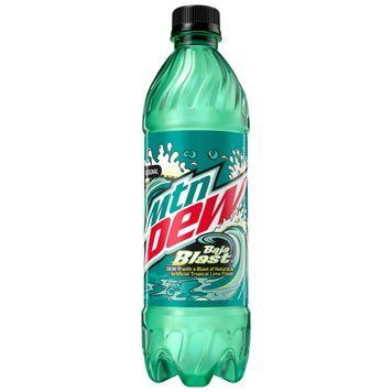 Напій Mountain Dew Baja Blast Tropical Lime Soda Pop 500ml 5383 фото