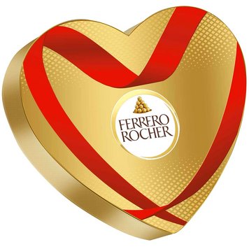 Набір цукерок Ferrero Rocher Heart 125g(ТЕРМІН ДО 06.2024) 4598 фото