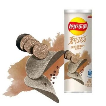 Чипси Lay's Black Truffel Black Pepper 104g 4899 фото