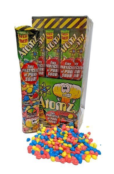 Кислі цукерки Toxic Waste Atomic Bytes 60g 4846 фото