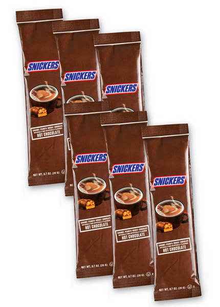 Горячий шоколад Snickers Hot Chocolate 6шт, 120г 8358 фото