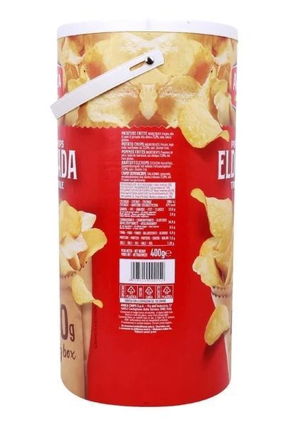 Чіпси Amica Chips Eldorada Tradizionale Can Potato Chips 400г 6816 фото