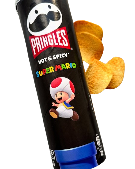 Чипсы Pringles Super Mario Hot & Spicy 185г 8112 фото