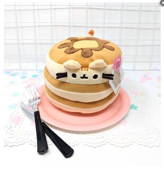 М'яка іграшка Pusheen The Cat Pancake Squisheen Plush 5988 фото