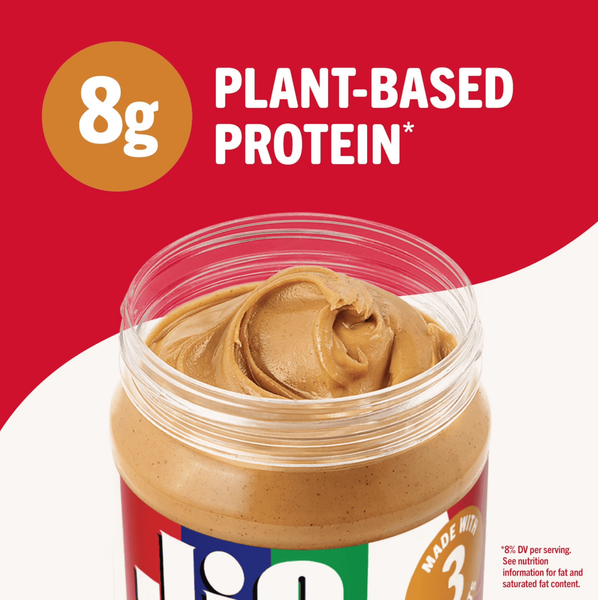 Арахісова паста Jif Simply Creamy Unsweetened Peanut Butter Spread 425г 11423 фото
