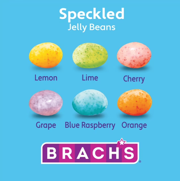Жувальні цукерки Brach's Speckled Jelly Beans Easter Candy 198г 11151 фото