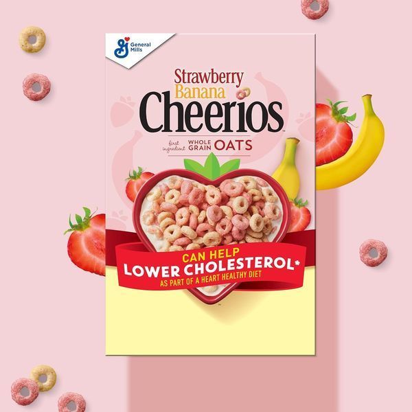 Сухой завтрак General Mills Cheerios Strawberry Banana 317г 10400 фото