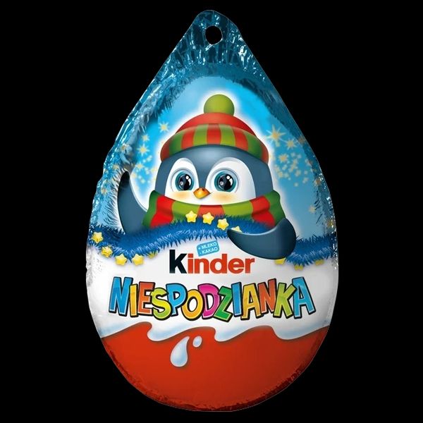 Шоколадне яйце Kinder Niespodzianka Xmass 20g 4162 фото