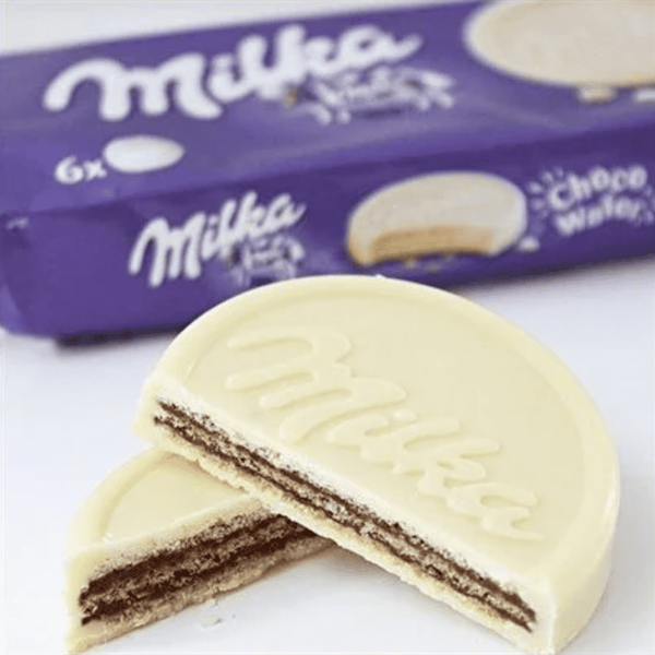 Вафлі Milka Choco Wafer White Chocolate 180г 10550 фото