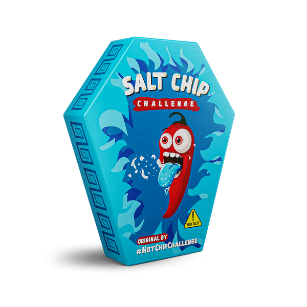 Екстра солоні чіпси Salt Chip Challenge 8г 8770 фото